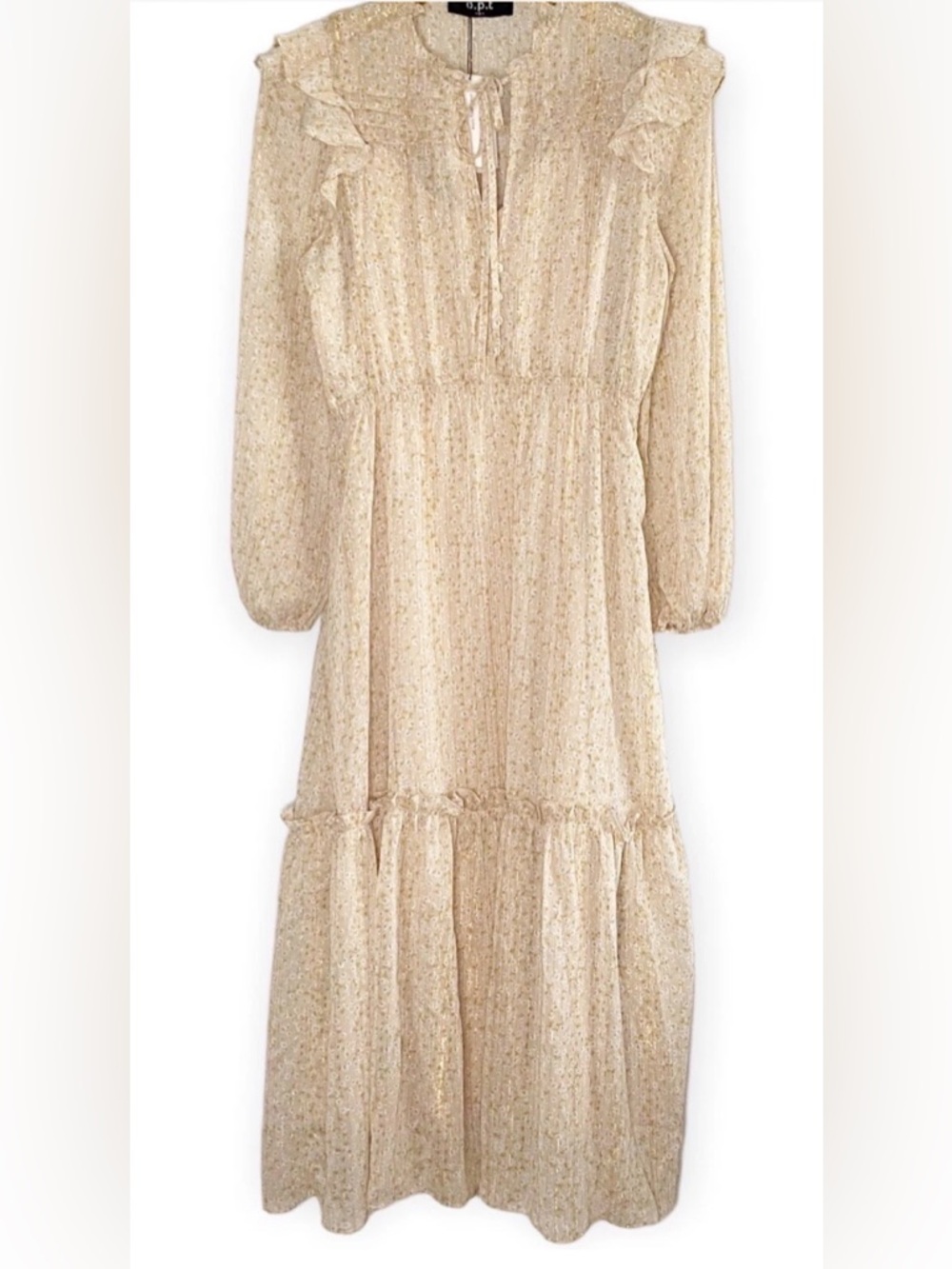 O.P.T lined Maxi Dress